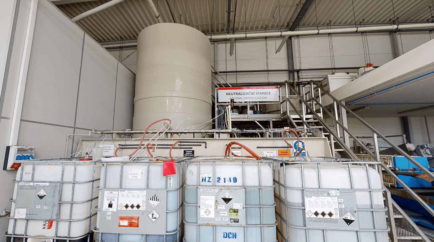 Gatema PCB - neutralizace odpadní vody